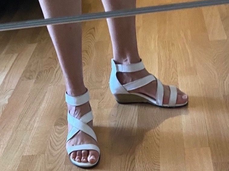 Damenschuhe: Sandale blanche T 40 – Gebraucht aus Martigny von ber_tdz7