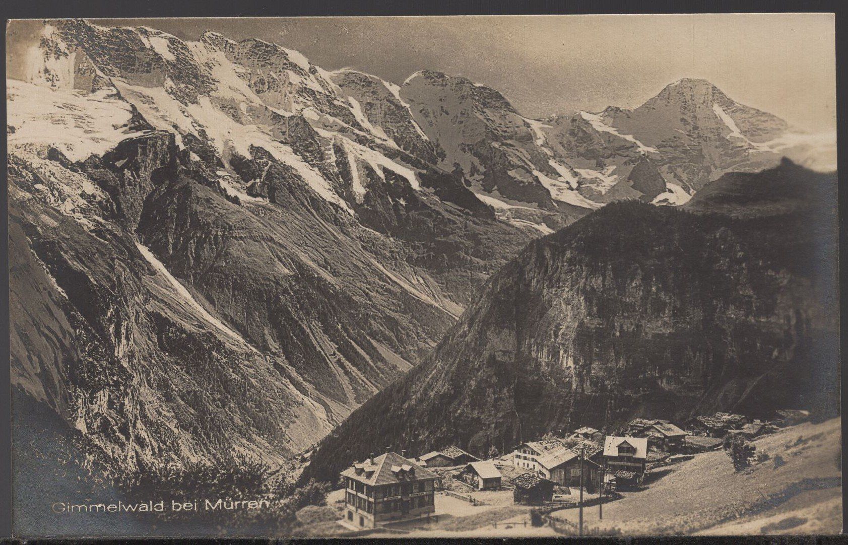 Cartoline postali: Gimmelwald bei Mürren – Usato da Aarau venduto da kufi44
