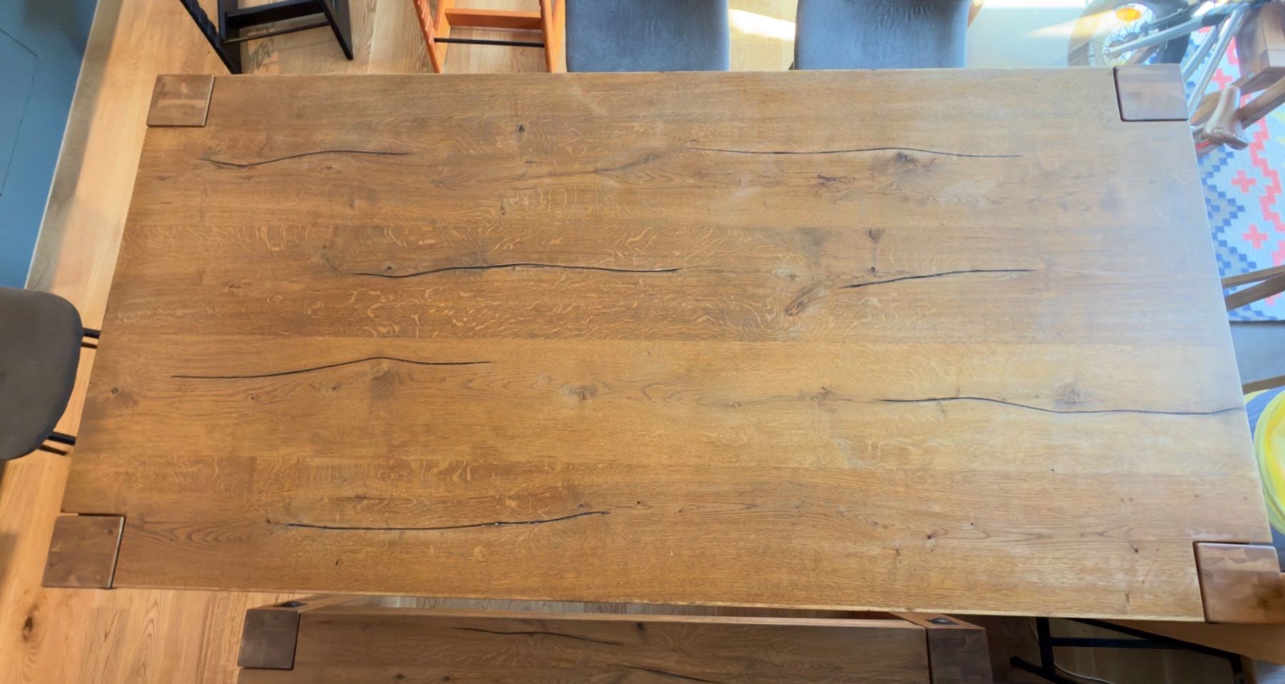 Conforama Tischset: Holztisch und Sitzbank – Gebraucht aus Liebefeld von schoggiananas 2