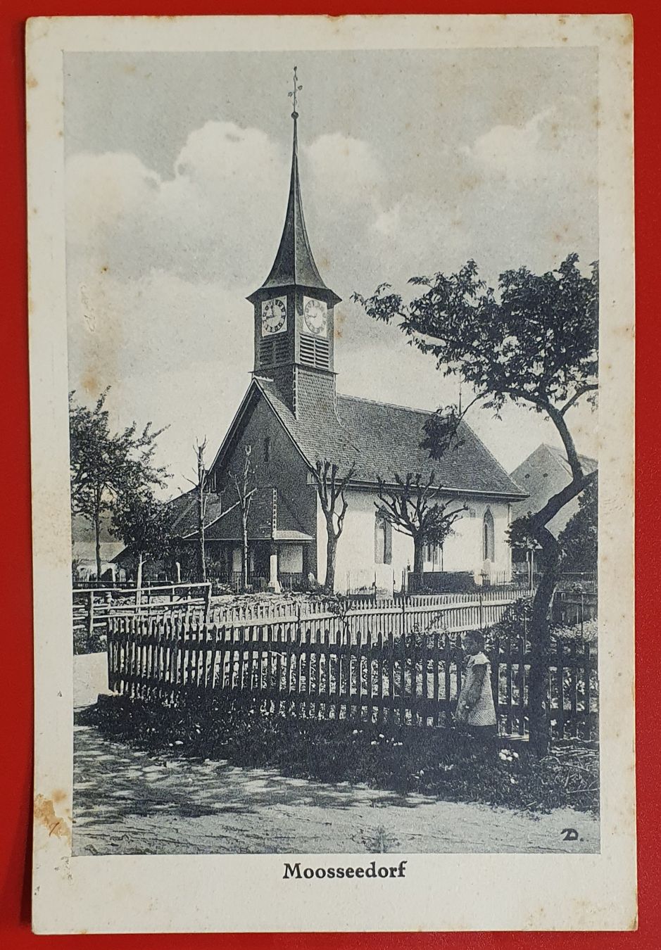 Cartoline postali: Moosseedorf - Kirche – Usato da Kreuzlingen venduto da Rschweiz1