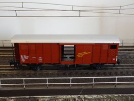 Märklin 4698 Gedeckter Güterwagen mit Bremserhaus