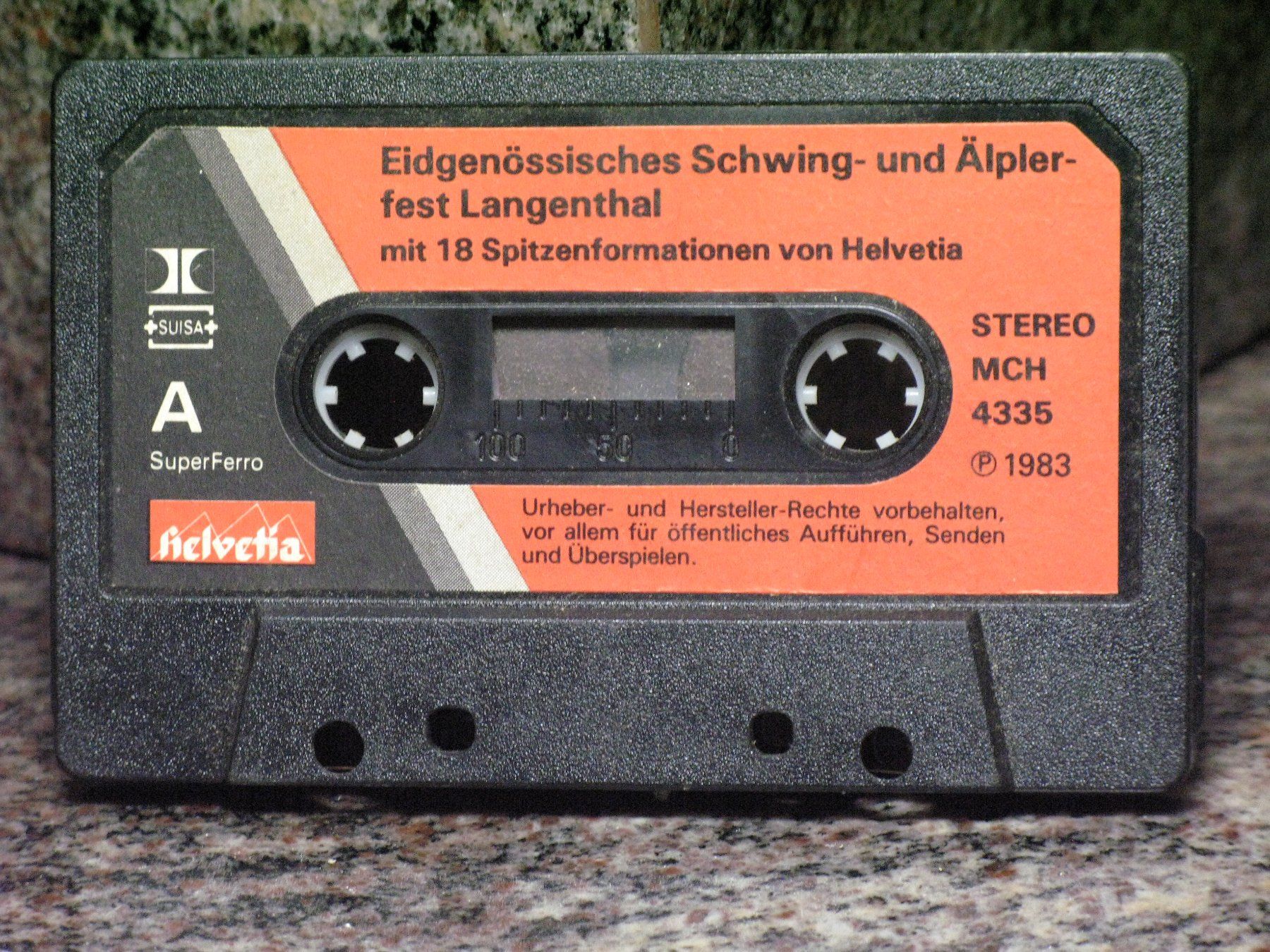 Musicassette: Eidg.   Schwing- und Aelplerfest – Usato da Langnau i. E. venduto da gf2_29jt 3