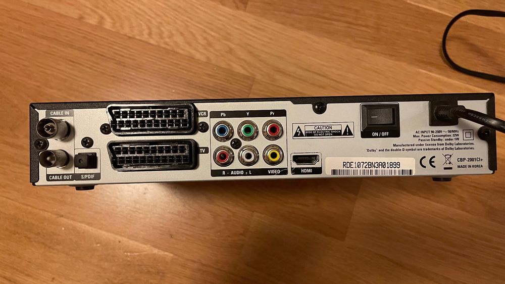 Topfield CBP2001+, HDTV DVBC Receiver Kaufen auf Ricardo