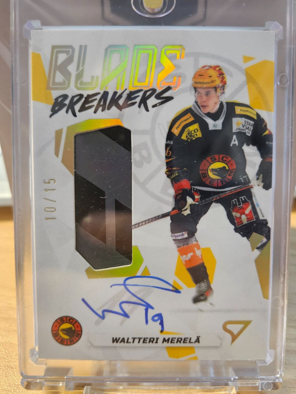 Sportzoo Carte collezionabili: Blade Breakers - Waltteri Merelä - 10/15 - SC Bern – Nuovo (secondo la descrizione) da Nänikon venduto da AdrianL