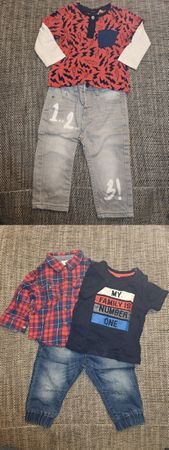 Lot habits automne/hiver taille 74