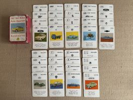 Vintage AUTO QUARTETT Jumbo Spiele