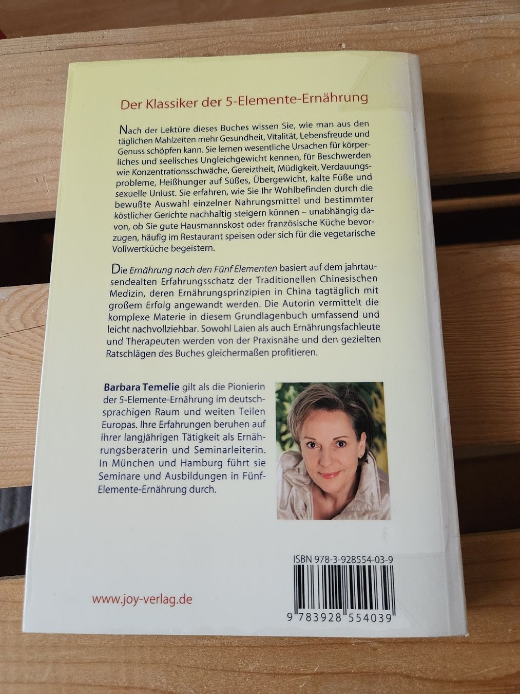 Bücher: Barbara Temelie: 5 Elemente Ernährung – Gebraucht aus Ebikon von SecondChance_byM 1