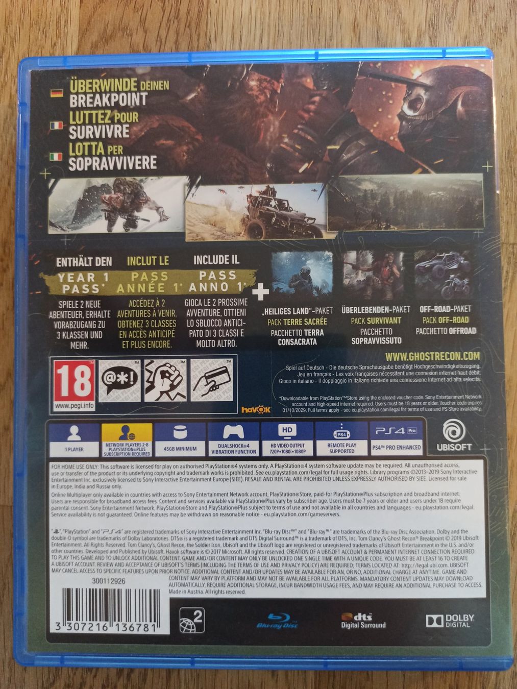 Giochi: Tom Clancy's Ghost Recon Breakpoint Ultimate PS4 / PS5 – Usato da Oberweningen venduto da mar_87mx 1