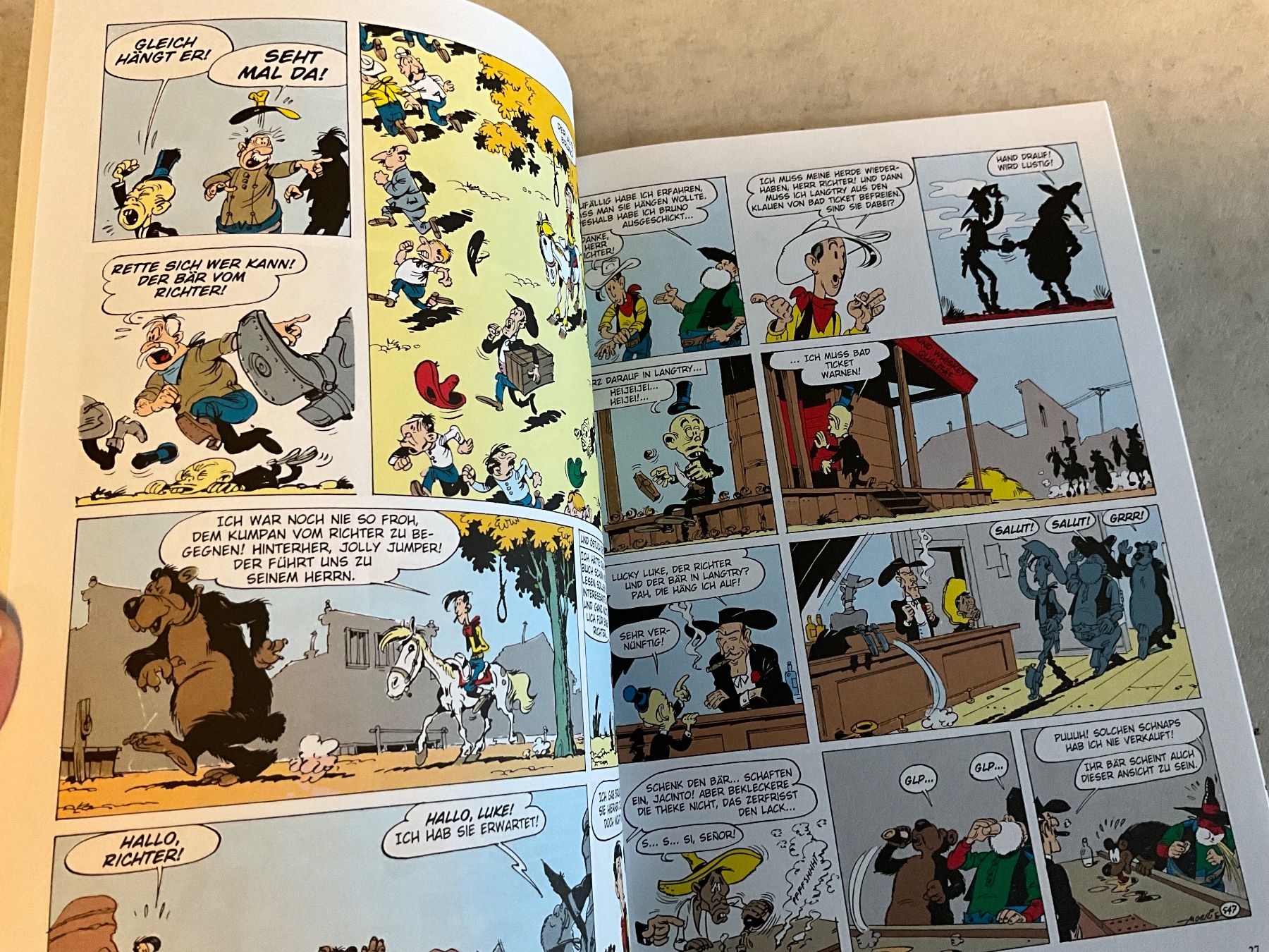 Fumetti: Lucky Luke Comic: Der Richter - Band 31 – Usato da Agriswil venduto da Ueli03 2