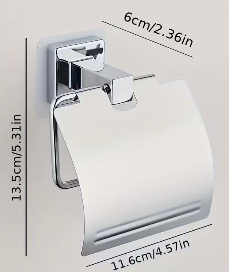WC: 2 Stk. Toilettenpapier-Rollenhalter – Usato da Heimberg venduto da Barb5705 2