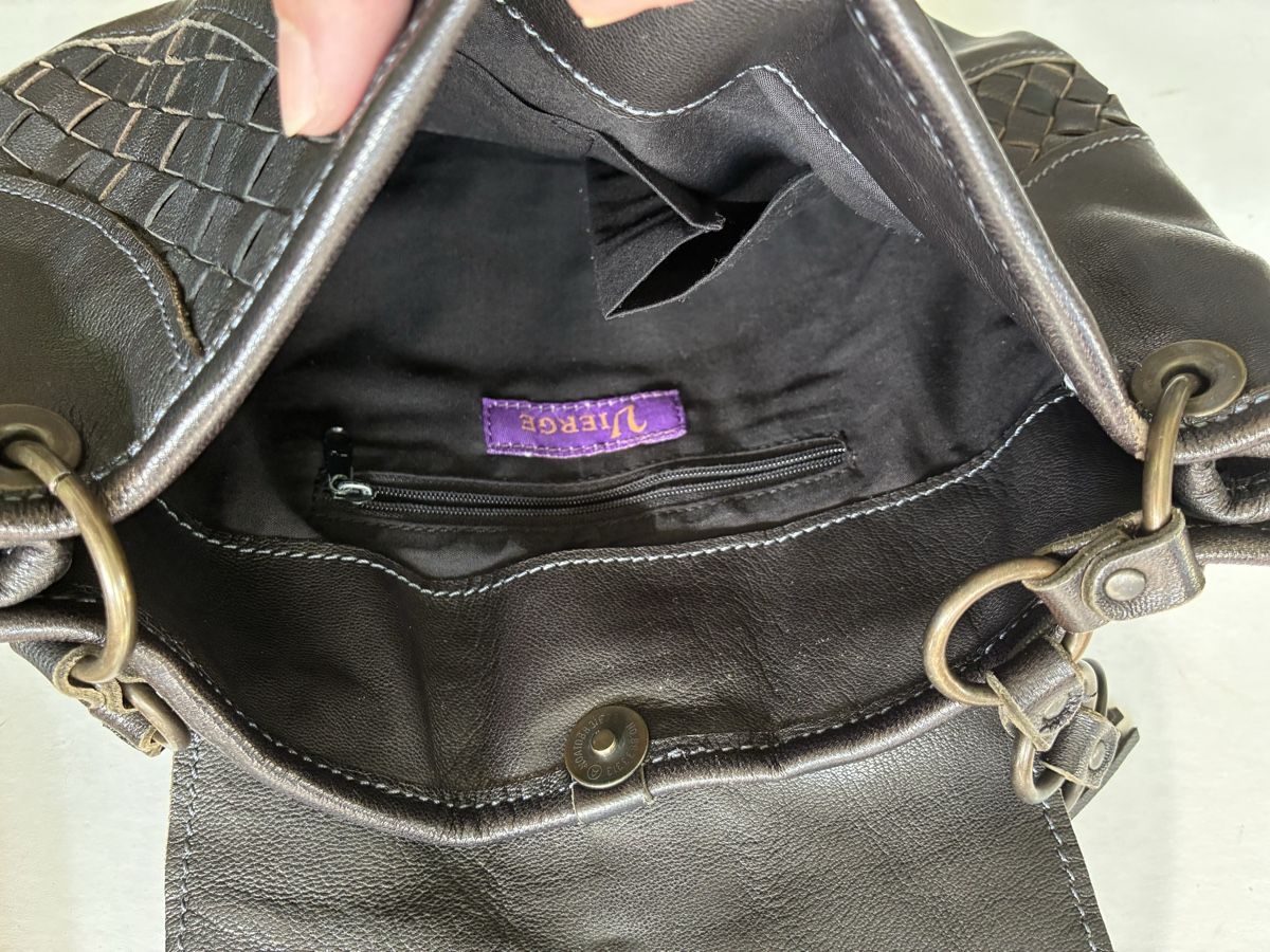 Taschen für Damen: Edle Leder Handtasche aus Japan – Gebraucht aus Zürich von 718zzQk99 2
