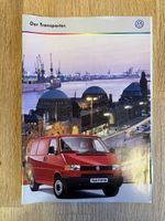 VW Transporter Prospekt, Ausgabe 1998/99
