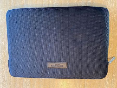 Laptop Case, dunkelblau, Armani, neu
