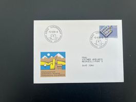 Courgenay Erstagbrief-Werbe-Stempel  (M939)