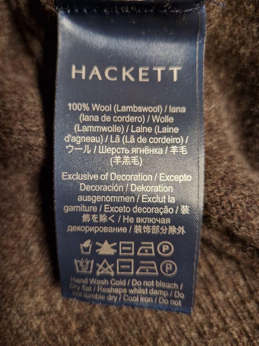 Hackett Pulls & Sweat-shirts: Hackett London Woll Pullover Gr. M – D'occasion à Davos-Dorf par Bpelikan 2