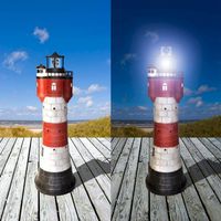 Westerholt Solar Leuchtturm Roter Sand