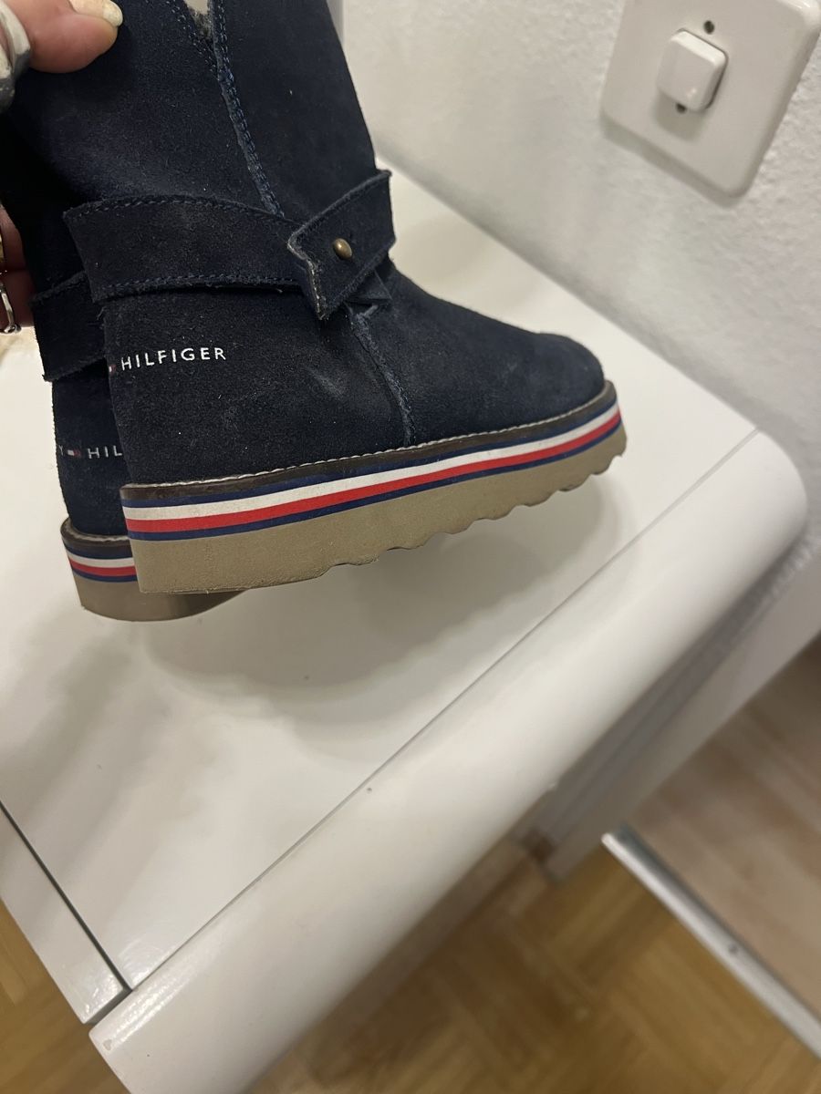 Tommy Hilfiger Chaussures garçon: TOMMY HILFIGER LEDER STIEFEL NAVY GR 30 – D'occasion à Basel par theo-g77 5