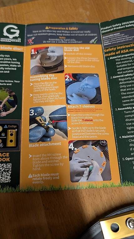 Tondeuses à gazon: Luba Mini 9er Messerteller EasyCut – Neuf (Voir description) à Schinznach Dorf par Jerronimo 3