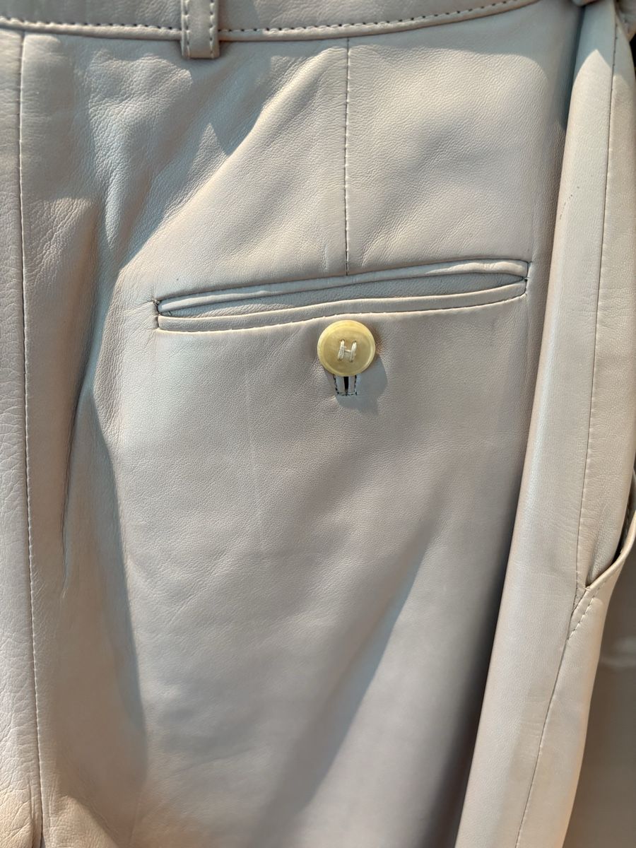 Hermès Pantaloni: Hermes leather pants size 36 – Usato da St. Gallen venduto da ott_f827 4