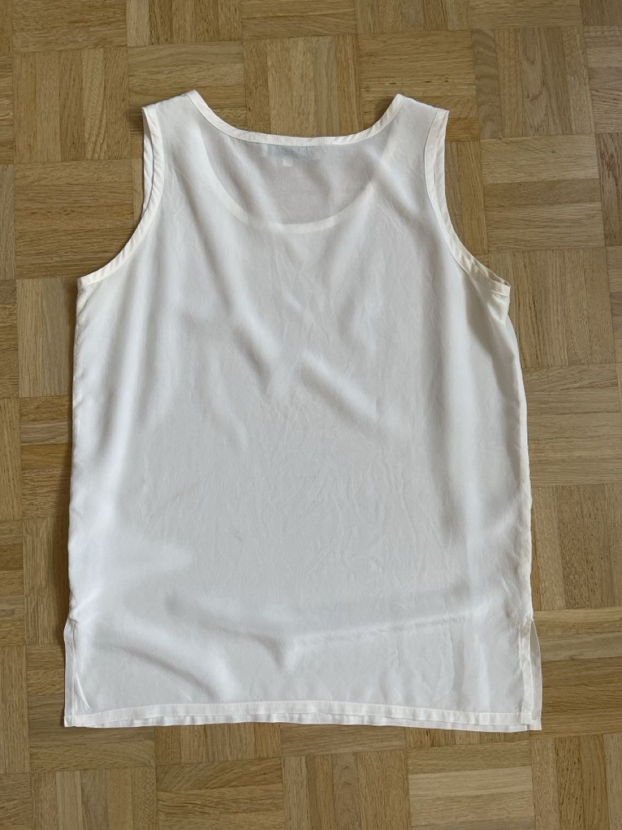 Tops: ZUCCHERO Seidentop Gr. 36 Cremeweiss – D'occasion à Zürich par Kleanthy 4