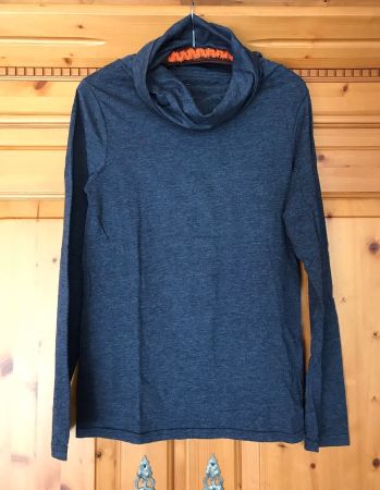 Herren Pullover - Blau Meliert / Grösse S