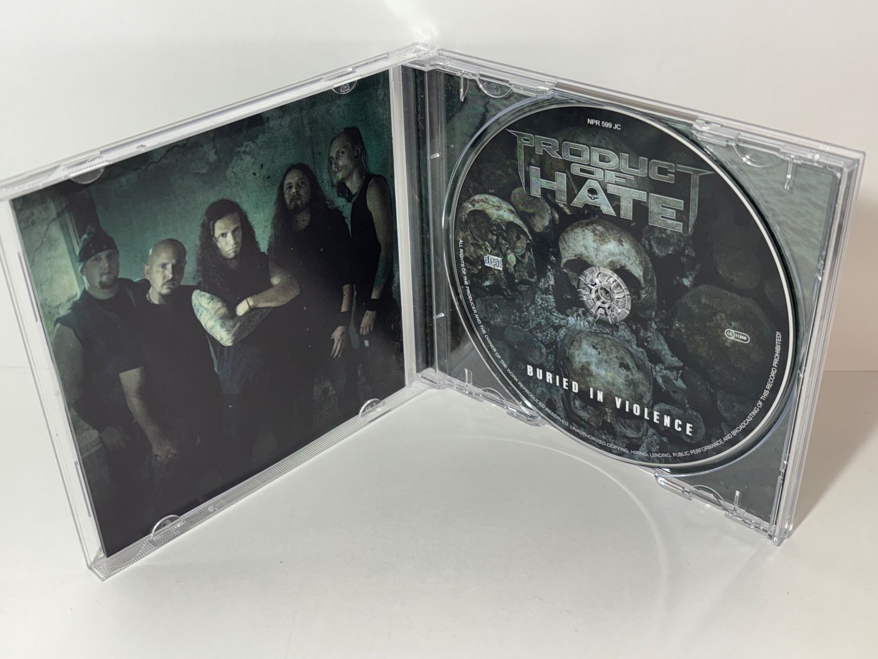 CDs: Product of Hate CD Buried in Violence – Gebraucht aus Wilderswil von Sstriker 2