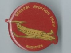 Plaketten & Abzeichen: Grenchen GENERAL AVIATION SHOW, Pin – Gebraucht aus Zürich von t24_de