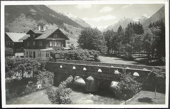 Ansichtskarten: KLOSTERS Landquart-Brücke – Neu (gemäss Beschreibung) aus Jona von philajona