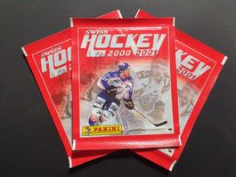 3x ungeöffnete Panini Tüten Swiss Hockey 2000 / 2001
