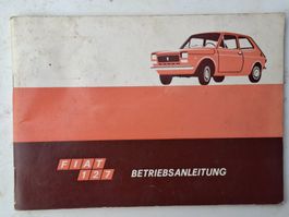 Betriebsanleitung Fiat 127 mit Motor 903ccm, von 1975, schön