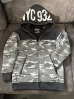 Stylische Sweatjacke Gr. 158/164 Camouflage NYC 932