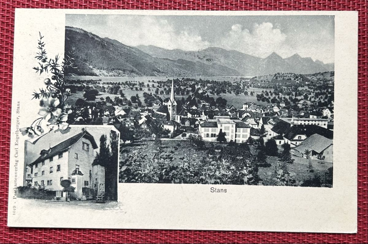 Cartoline postali: AK Stans 1903 – Usato da Horw venduto da Tellbub