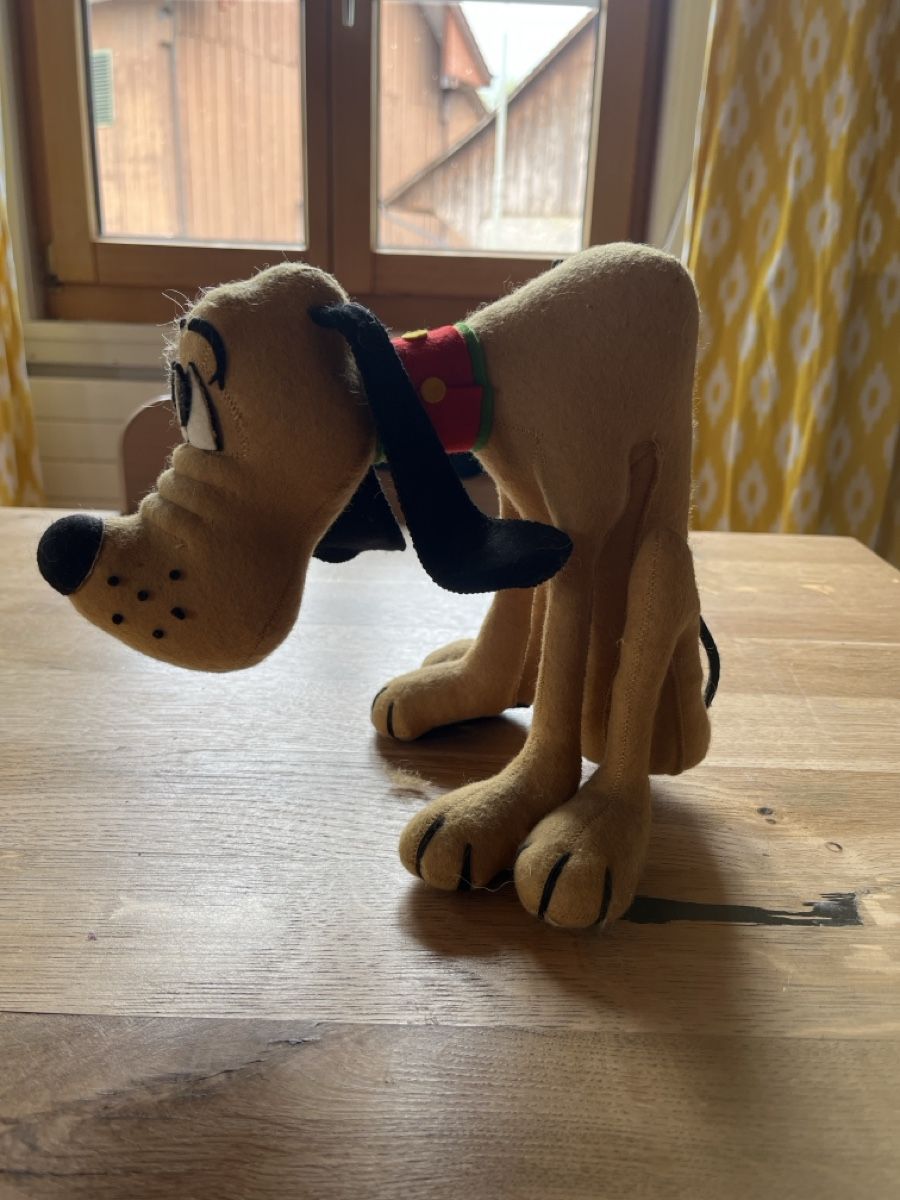Disney Figuren: Pluto Filz Vintage 1930 – Neu (gemäss Beschreibung) aus hüntwangen von Fiorenzaanna 1