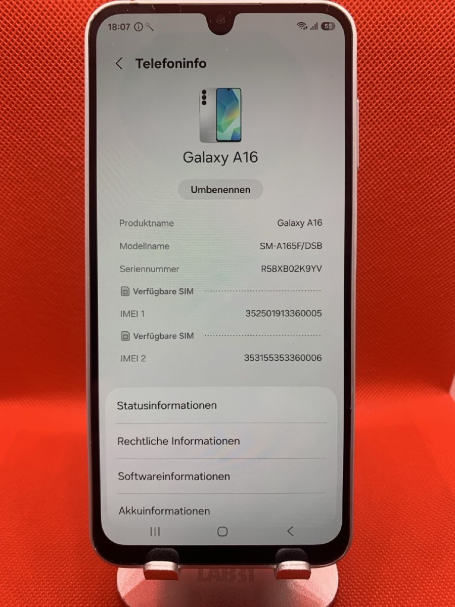 Samsung Telefoni cellulari / Smartphones: Samsung a16 (4G) 128 GB – Usato da Bremgarten AG venduto da TechfiX 8