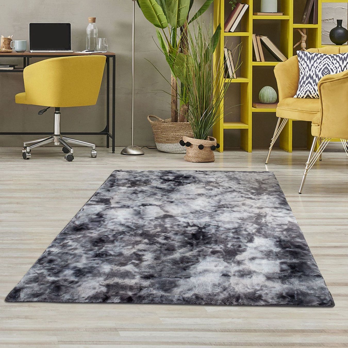 Tappeti: Hochflorteppich Toledo 500 Graphite, 160x230cm – Nuovo e nell'imballaggio originale da Reinach AG venduto da carpethouse
