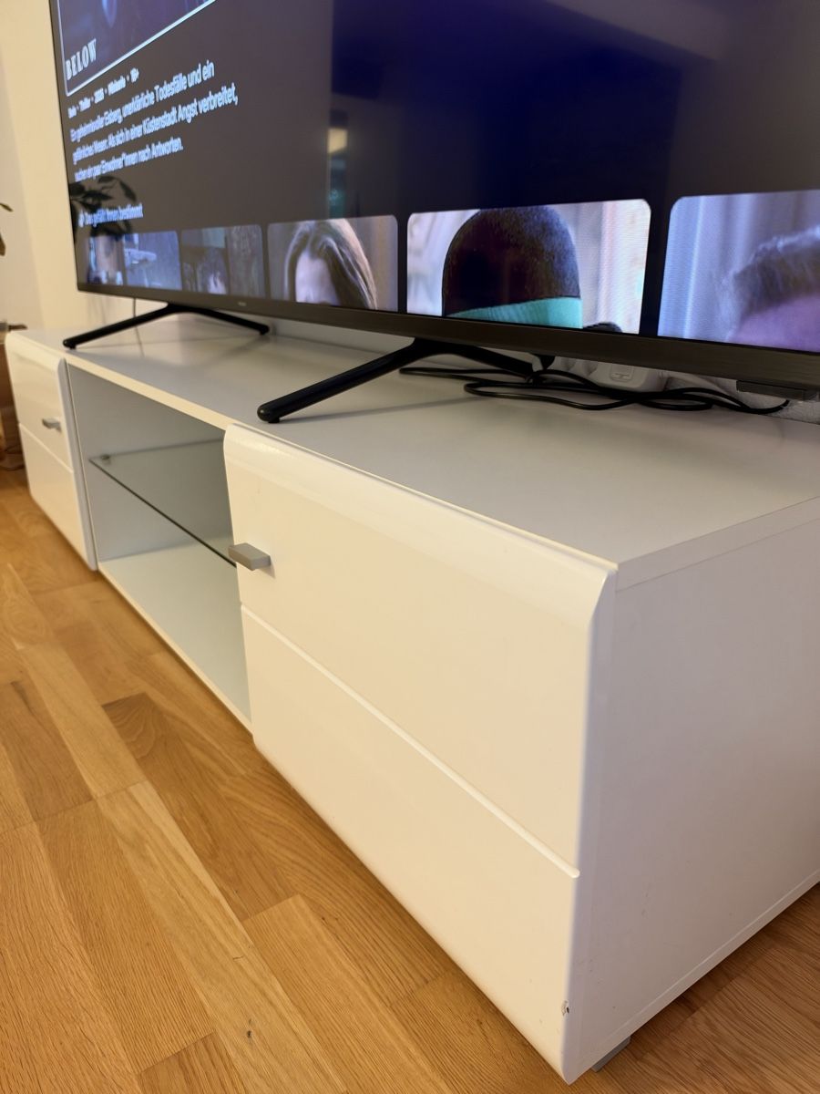 Conforama TV Möbel: TV - Möbel REX Weiss – Gebraucht aus Windisch von Purky666 2