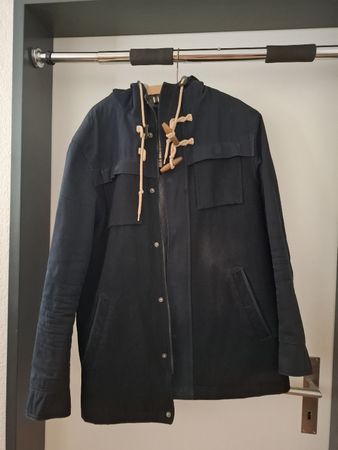Dufflecoat Herren dunkelblau Grösse M guter Zustand