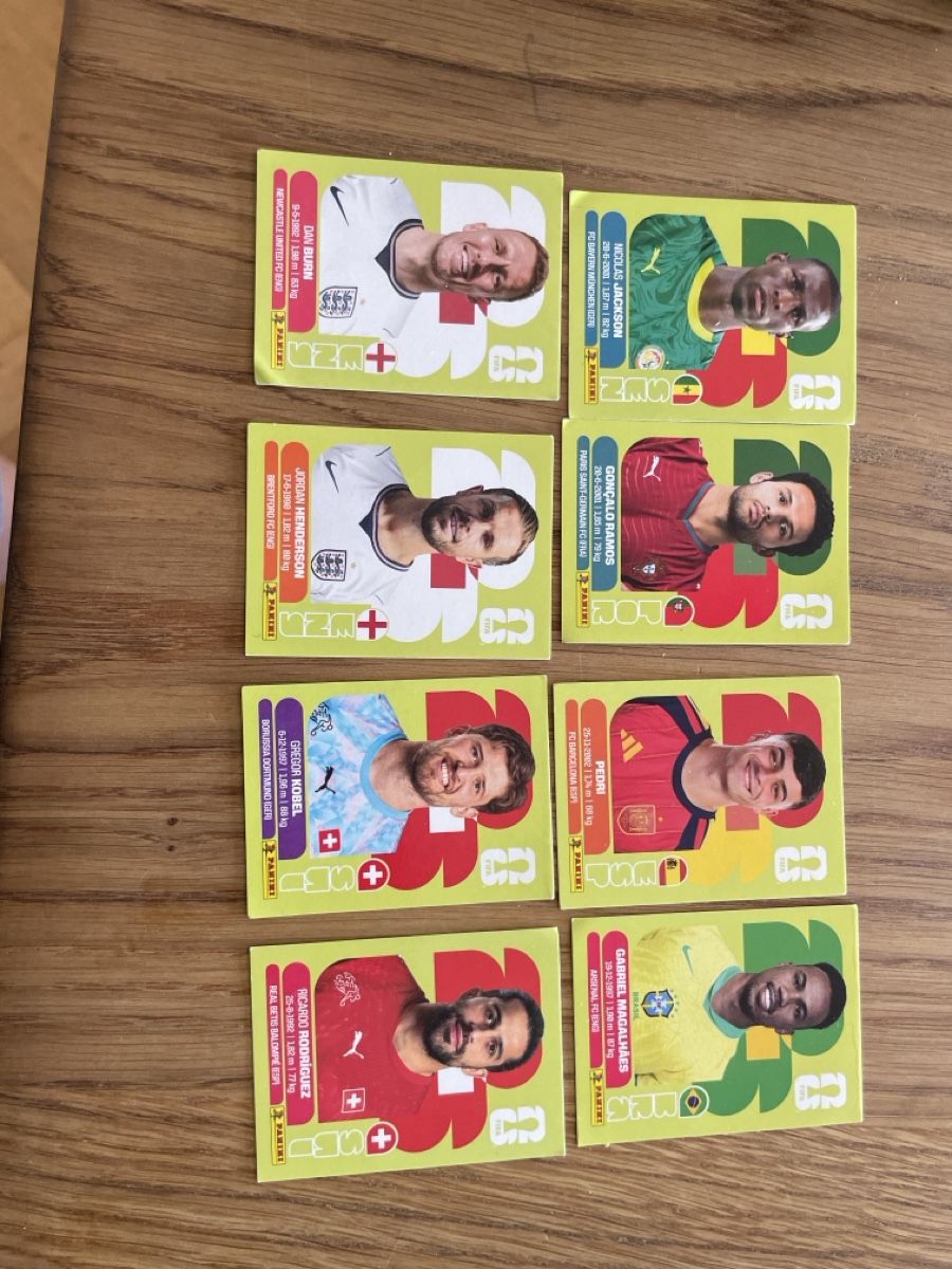 Panini Carte collezionabili: 8 Sticker WM 2026 – Nuovo (secondo la descrizione) da Winterthur venduto da vert4