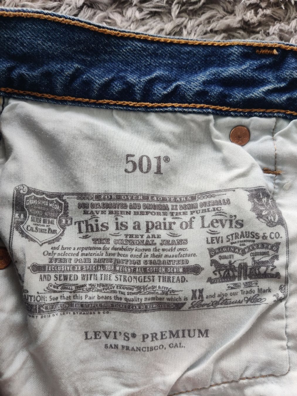 Levi's Jeans: Levis Jeans 501 – Gebraucht aus Pieterlen von Saemelili 5