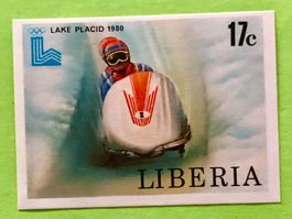 Briefmarken aus Liberia Olympische Winterspiele Ungestempelt