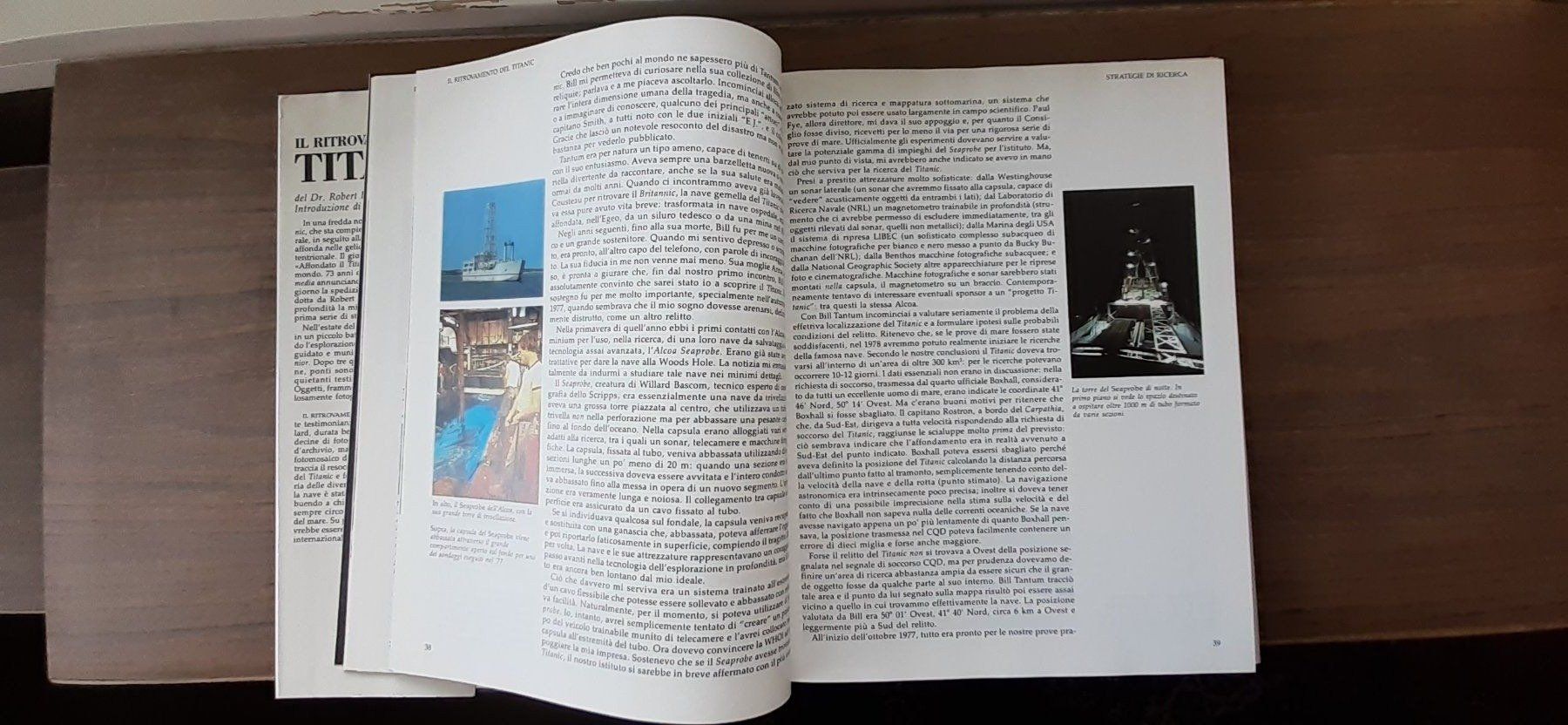 Bücher: Titanic - Il ritrovamento Ballard – Gebraucht aus Mörschwil von lindaswunderkiste 4