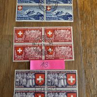 Briefmarken Schweiz Landesausstellung ZÜRICH 1939
