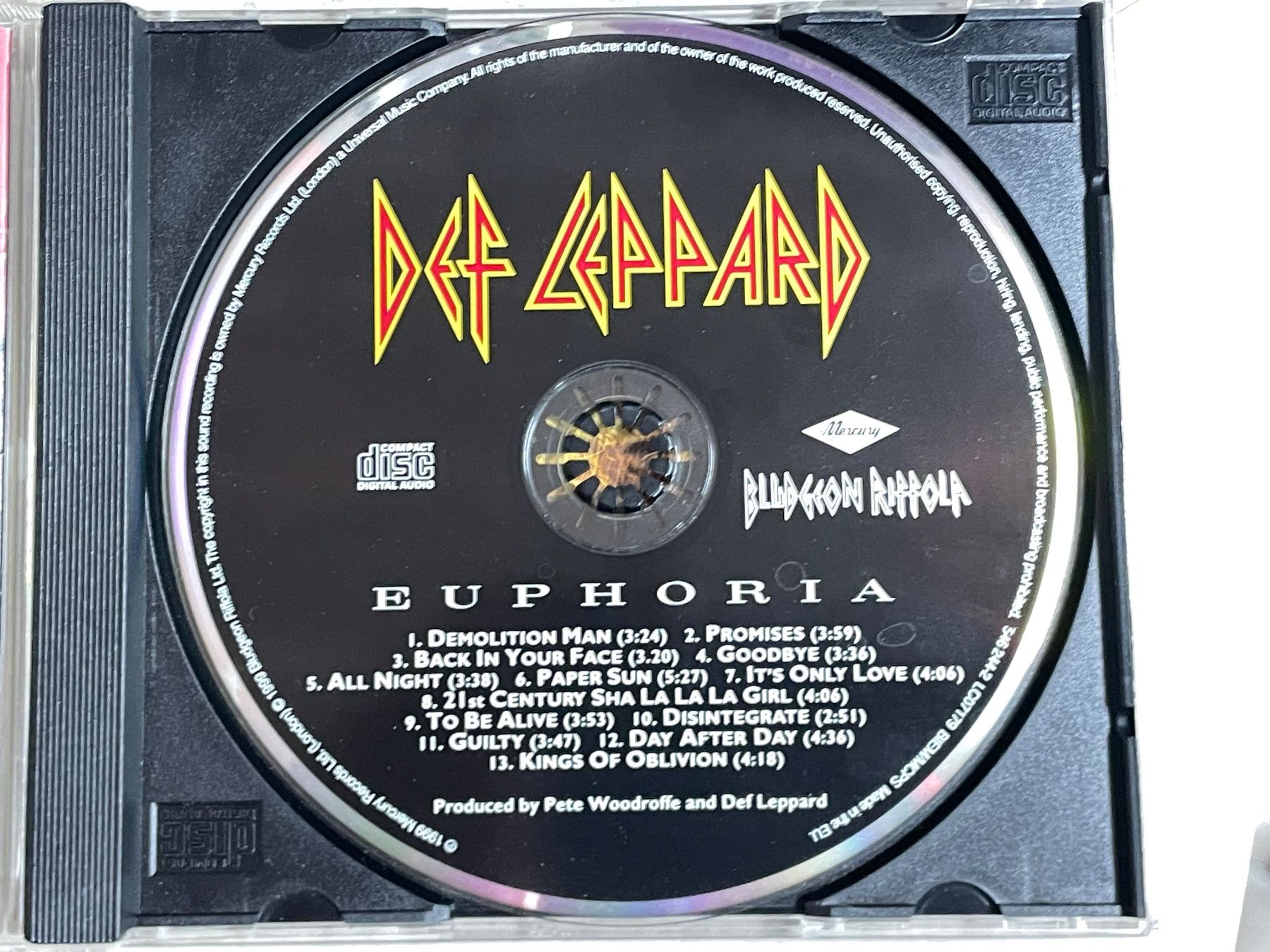 CDs: Def Leppard-Euphoria – Gebraucht aus Muri b. Bern von AdidasCollector 2