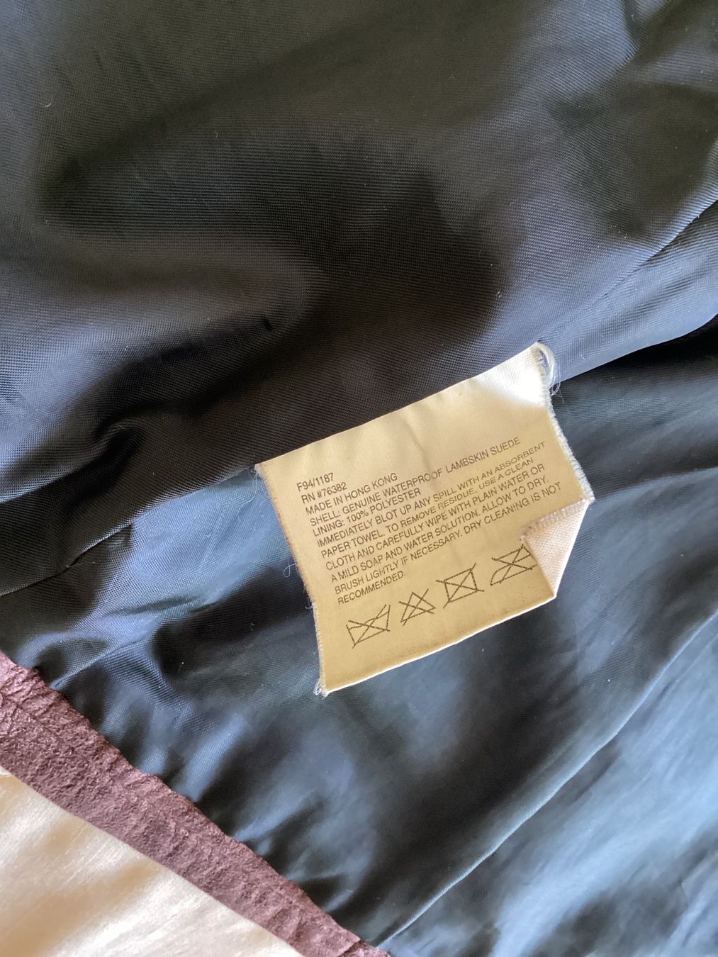 Timberland Jacken: Timberland Lederjacke Lambskin Vintage – Gebraucht aus Magadino von sylvierosa 7