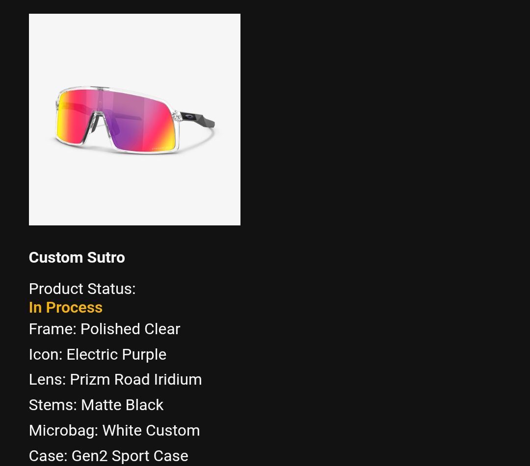 Oakley Occhiali & Lenti: Oakley Sutro Custom – Nuovo e nell'imballaggio originale da Wettingen venduto da solidfelix 4