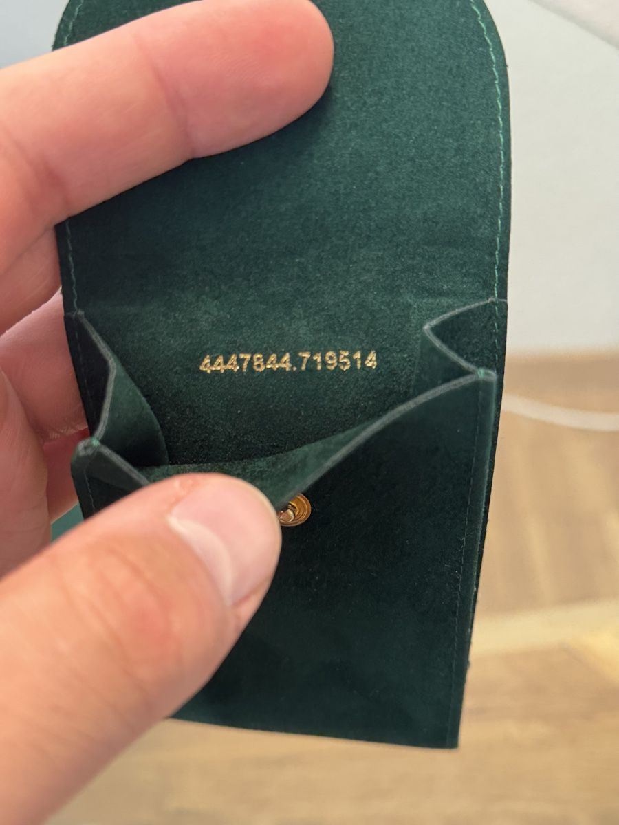 Scatole porta orologi: 2x Rolex Travelbag dunkelgrün Samt – Nuovo (secondo la descrizione) da Schlieren venduto da LaLuxaZurich 3