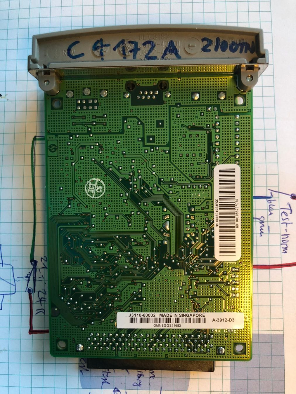 Hewlett Packard Stampanti: Druckerzubehör HP DirectJet 600N Ethernet Adapter – Usato da Hinterkappelen venduto da atomschnee 2