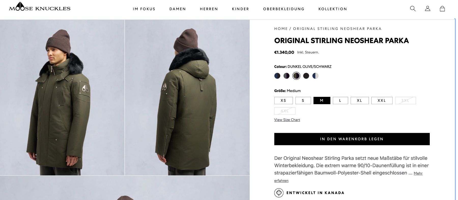 Moose Knuckles Giacche: Moose Knuckles Parka Stirling Herren – Usato da Rüthi (Rheintal) venduto da amo_8z9c 6