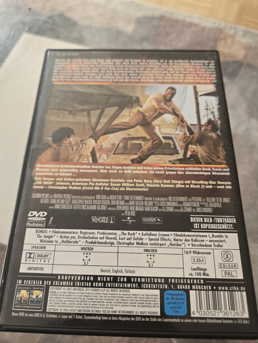 Tutti i DVDs: Welcome to the Jungle DVD – Usato da Bussigny venduto da Kfdlt 1