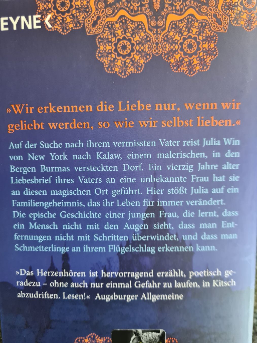 Libri: Das Herzenhören von J. Sendker – Usato da Klosters venduto da Riva123 1